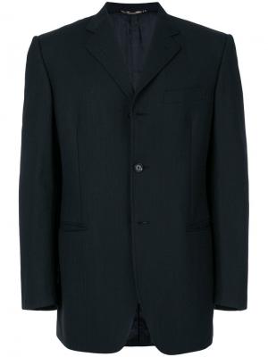 Свободный пиджак Dolce & Gabbana Pre-Owned. Цвет: синий