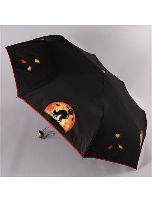 Зонт Airton. Цвет: черный, оранжевый