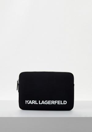 Чехол для ноутбука Karl Lagerfeld. Цвет: черный