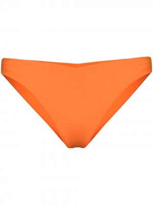 Плавки бикини Haven с завышенной линией бедра Frankies Bikinis. Цвет: оранжевый