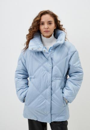 Куртка утепленная TrendyAngel. Цвет: голубой