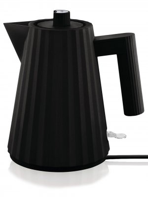 Электрический чайник с европейской вилкой Alessi. Цвет: черный