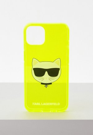 Чехол для iPhone Karl Lagerfeld. Цвет: желтый
