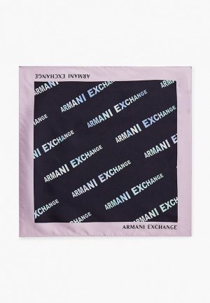 Платок Armani Exchange. Цвет: черный