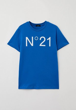 Футболка N21. Цвет: синий