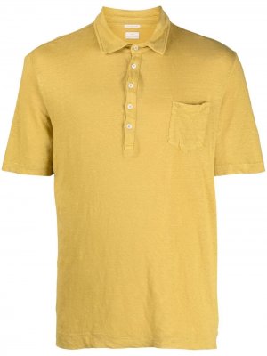 Рубашка поло с короткими рукавами Massimo Alba. Цвет: желтый
