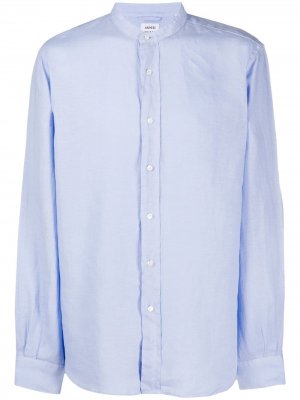 Рубашка с воротником-стойкой Aspesi. Цвет: синий