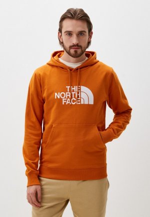 Худи The North Face. Цвет: оранжевый
