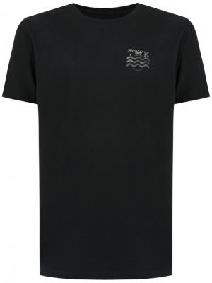 Short sleeves T-shirt Osklen. Цвет: чёрный