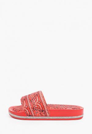 Сабо Ideal Shoes. Цвет: красный