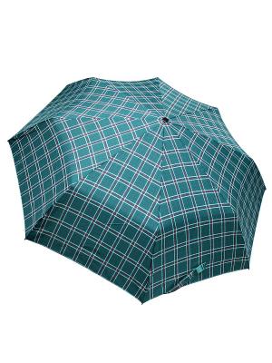 Зонт Edmins. Цвет: темно-зеленый, бирюзовый, красный