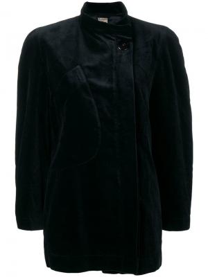 Пиджак свободного кроя с длинным рукавом Krizia Pre-Owned. Цвет: черный