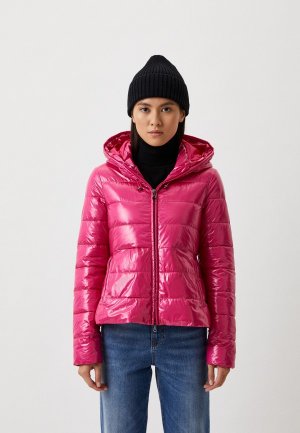 Куртка утепленная Patrizia Pepe. Цвет: розовый