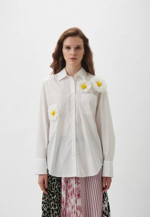 Рубашка MSGM. Цвет: белый