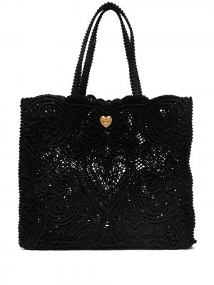 Большая сумка-тоут Beatrice Dolce & Gabbana. Цвет: черный