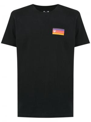Flag print T-shirt Osklen. Цвет: чёрный