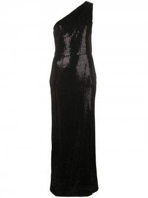 Вечернее платье Zane с пайетками Haney. Цвет: черный