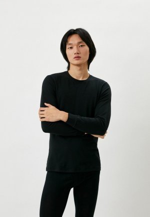 Лонгслив UNIQLO. Цвет: черный