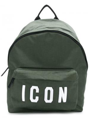Рюкзак Icon Dsquared2. Цвет: зеленый
