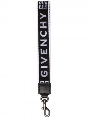 Брелок с логотипом Givenchy. Цвет: черный