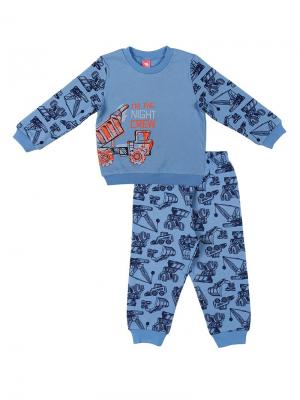 Пижама для мальчика Cherubino. Цвет: голубой
