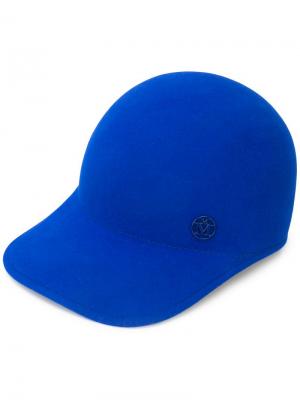 Бейсбольная кепка Maison Michel. Цвет: синий