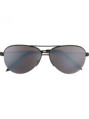 Солнцезащитные очки Classic Victoria Beckham. Цвет: коричневый