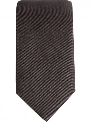 Твиловый галстук Dolce & Gabbana. Цвет: серый