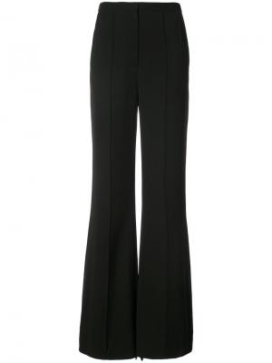 Классические расклешенные брюки Dvf Diane Von Furstenberg. Цвет: черный