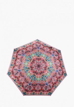 Зонт складной Fabretti. Цвет: красный