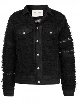 Джинсовая куртка с заклепками 1017 ALYX 9SM. Цвет: черный