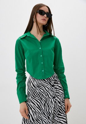 Блуза UnicoModa. Цвет: зеленый
