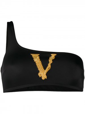 Лиф бикини Virtus Versace. Цвет: черный