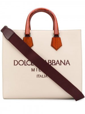 Сумка-тоут Edge Dolce & Gabbana. Цвет: нейтральные цвета