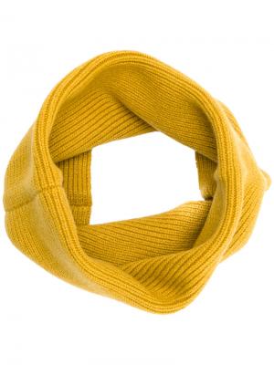 Cashmere infinity scarf Joseph. Цвет: чёрный