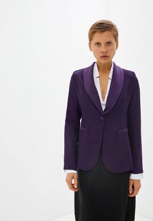 Пиджак Massimiliano Bini. Цвет: фиолетовый