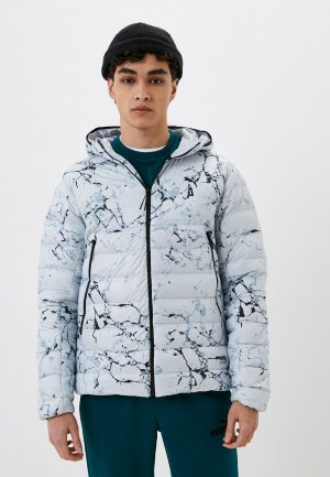 Пуховик PUMA. Цвет: серый