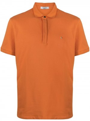 Рубашка поло Rockstud Valentino. Цвет: оранжевый