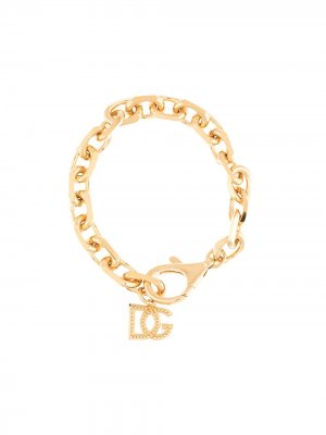 Цепочный браслет с подвесками Dolce & Gabbana. Цвет: золотистый