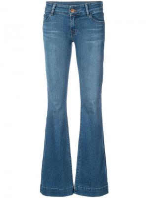 Расклешенные джинсы J Brand. Цвет: синий