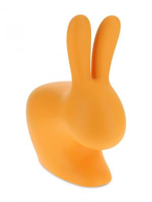 Детский стул Rabbit Qeeboo. Цвет: оранжевый