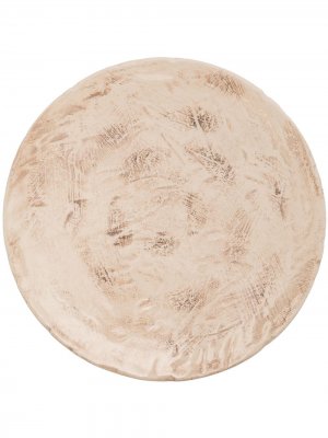 Керамическая тарелка Brunello Cucinelli. Цвет: нейтральные цвета