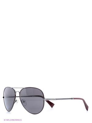 Солнцезащитные очки BLD 1526 102 Baldinini. Цвет: черный, бордовый