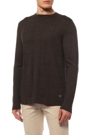 Пуловер BOGNER. Цвет: коричневый