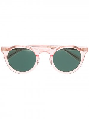 Солнцезащитные очки Picas Lesca. Цвет: розовый