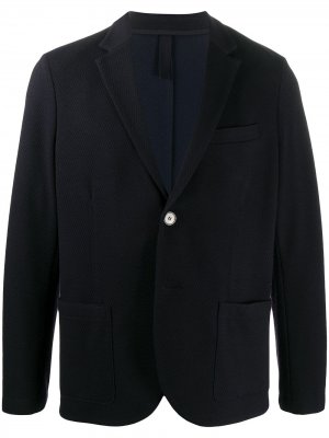Однобортный пиджак Harris Wharf London. Цвет: черный