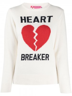 Джемпер Heart Breaker Mc2 Saint Barth. Цвет: нейтральные цвета