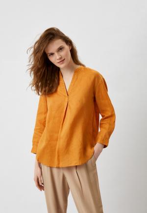 Блуза UNIQLO. Цвет: оранжевый
