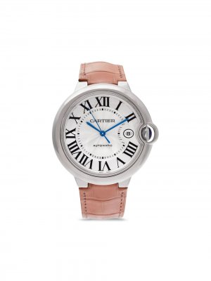 Наручные часы Ballon Bleu pre-owned 42 мм 2005-го года Cartier. Цвет: серебристый