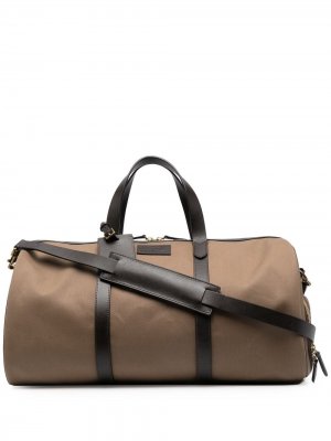Дорожная сумка с нашивкой-логотипом Polo Ralph Lauren. Цвет: коричневый